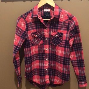 American Eagle Outfitters Boyfriend Fit Shirt XS